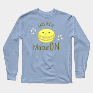 Macaron Lemon Long Sleeve T-Shirt